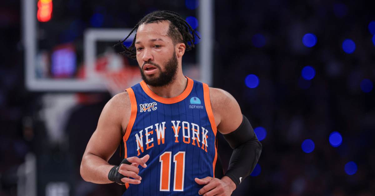 Manchester City Gifts Jalen Brunson Custom Jersey