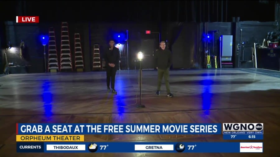 Movies for free all summer at the Orpheum Theater New Orleans