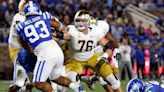 Jim Harbaugh can't stop giving salutes to QB Justin Herbert at Camp Pendleton