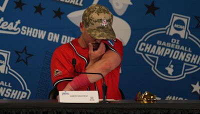 Arizona 1st national seed out in baseball tourney