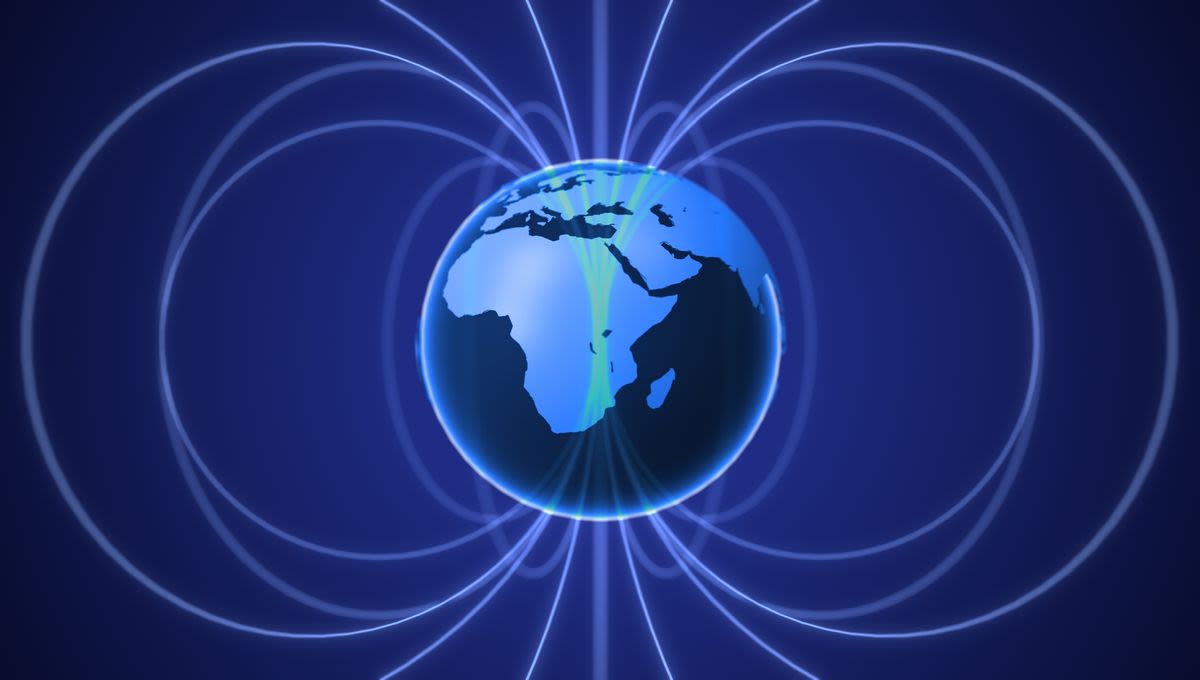 Earth’s Magnetic Field Is Not The Same At The North And South Poles