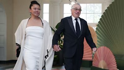 Elegant: Tiffany und Robert De Niro zu Gast beim Präsidenten