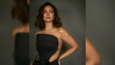 Esha Gupta Made Red Carpet Elegance Her Own In A Cocoa Toned Matte Makeup Look