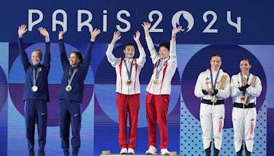 One down, 7 to go: China wins first diving gold as it pursues unprecedented sweep of all 8 in Paris