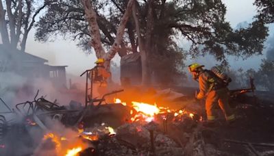 Incendio forestal en el norte de California abarca 1,000 acres