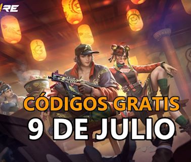 Free Fire | Códigos de hoy martes 9 de julio de 2024: recompensas gratis