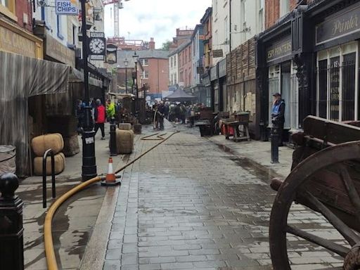 Manchester doubles as 19th century Dublin for filming of House of Guinness Netflix series