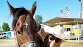 Barrel racing horse, racer excel at Buffalo Bill Rodeo