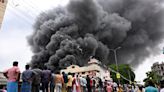 Erode fire accident: Major fire breaks out at pipes and tubes godown