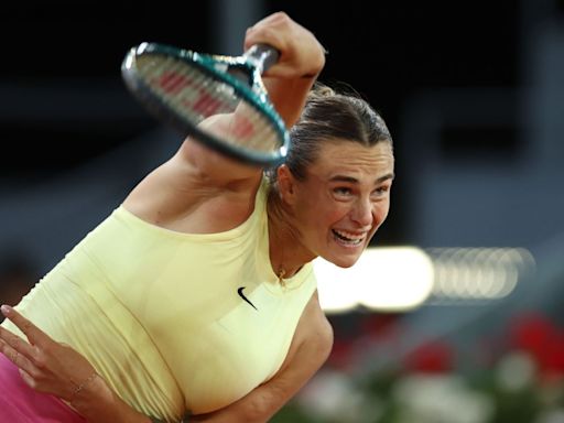 Sabalenka brilló ante Andreeva en Madrid y busca retener el Nº2 del ranking