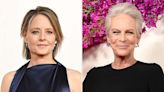 Jodie Foster Tears Up as Jamie Lee Curtis Pays Tribute to Her 'Bestie' Onstage at 2024 Oscars