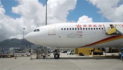 受颱風格美影響 香港航空明日四班往來港台航班取消