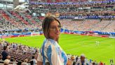 Copa América 2024: Agustina Gandolfo, la mujer de Lautaro Martínez, mostró cómo alienta a la Argentina frente a Canadá