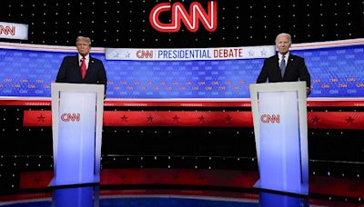 Biden and Trump face off in first election debate of the season