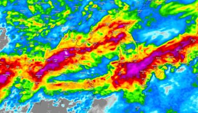 梅雨鋒面亂中日韓「下到發紫」！台灣持續炎熱 粉專：熱帶系統被擋在外