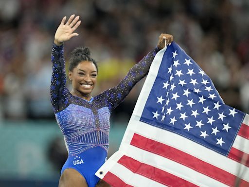 With this Olympic gold, Simone Biles has now surpassed all the other GOATs