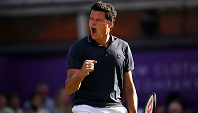 Raonic downs home favourite Norrie at Queen's