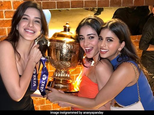 Suhana Khan, Shanaya Kapoor And Ananya Panday Cast A Monochrome Magic Spell In Their Chic Dresses At IPL 2024 Party
