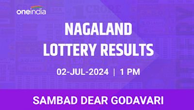 Nagaland Sambad Lottery Dear Godavari Tuesday 1 PM Winners - Check Results