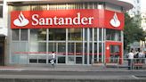 Banco Santander: Vulnera el punto crítico en un tercer intento y en un cierre diario