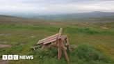 'Serious damage' to memorial bench at Hartside view point