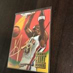 GRANT HILL 1995 HOOPS 新人RC  ROOKIE  高比例印刷金簽 卡況如圖