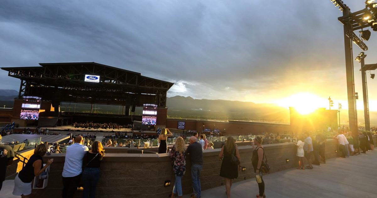 Rain won't stop Ford Amphitheater debut Friday in Colorado Springs