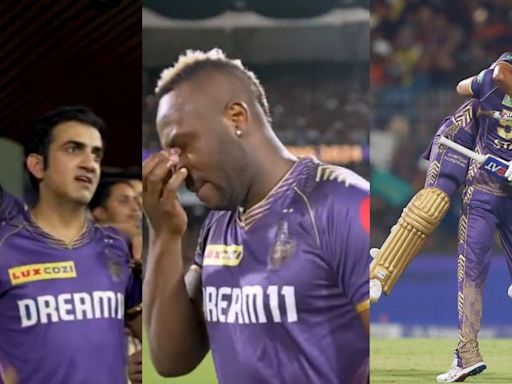 Russell in tears, Starc lifts Shreyas while Gambhir can't stop smiling as KKR stars show raw emotions after IPL win