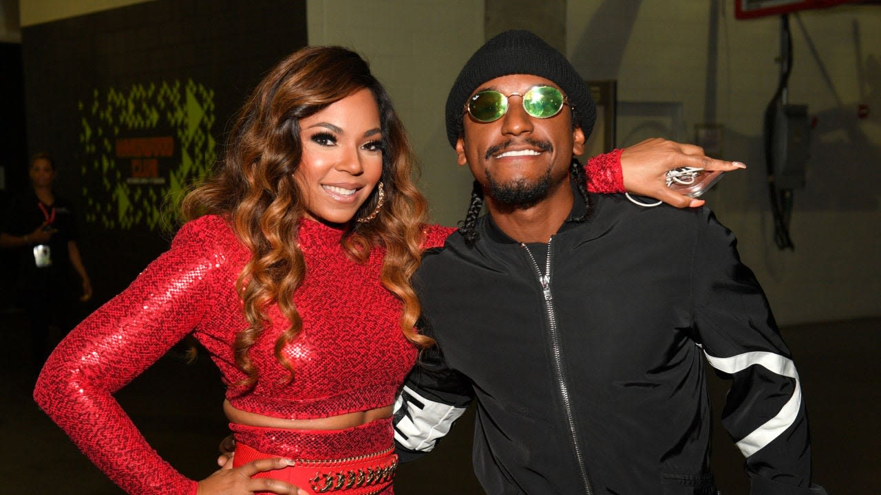 Pregnant Ashanti Surprised by Lloyd During Final Show Before Maternity Leave: 'Good Luck, Mommy'