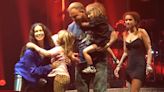 Alanis Morissette performs Ironic with daughter for eighth birthday