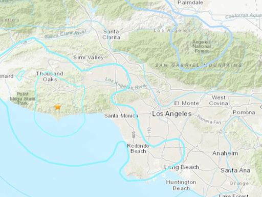 4.7-magnitude earthquake felt across Los Angeles, centered in Malibu, USGS says