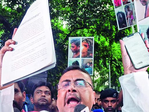 HC allows Suvendu Adhikari to hold dharna outside Raj Bhavan on July 14 - The Economic Times