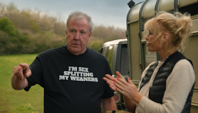 Jeremy Clarkson shocked as piglets 'escape' in Clarkson's Farm exclusive clip