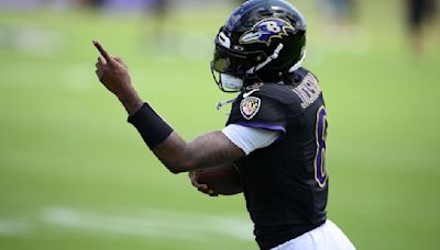 Lamar Jackson practices for the Ravens for the 2nd time since the start of training camp