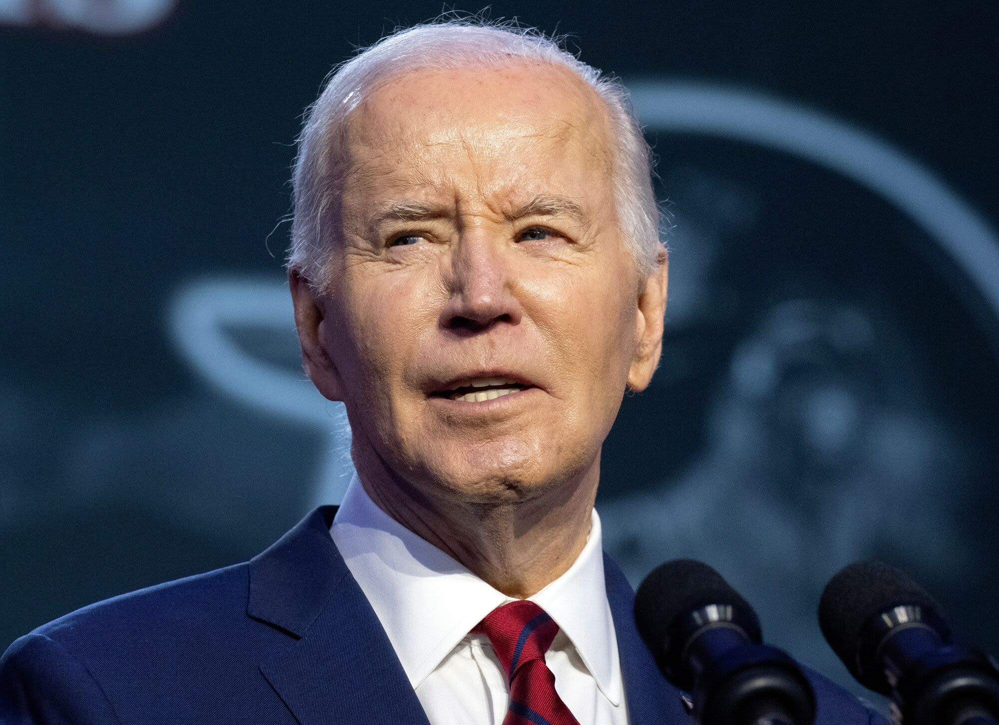 Biden Taunts Trump by Joining Microsoft Chief at Wisconsin Site