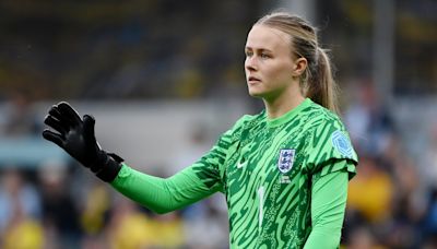 England women player ratings vs Sweden: Hannah Hampton & Georgia Stanway the lone bright spots as nervy Lionesses secure Euro 2025 spot | Goal.com English Qatar