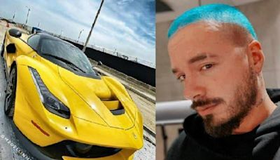 J Balvin prestó su Ferrari de $ 2.000 millones a cambio de un café en Medellín