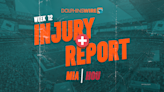 Dolphins injury report: 13 players listed ahead of Texans game