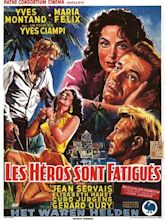 Les héros sont fatigués (1955) movie posters