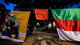 Manifestantes concluyen "toma" de la Nunciatura Apostólica en Bogotá