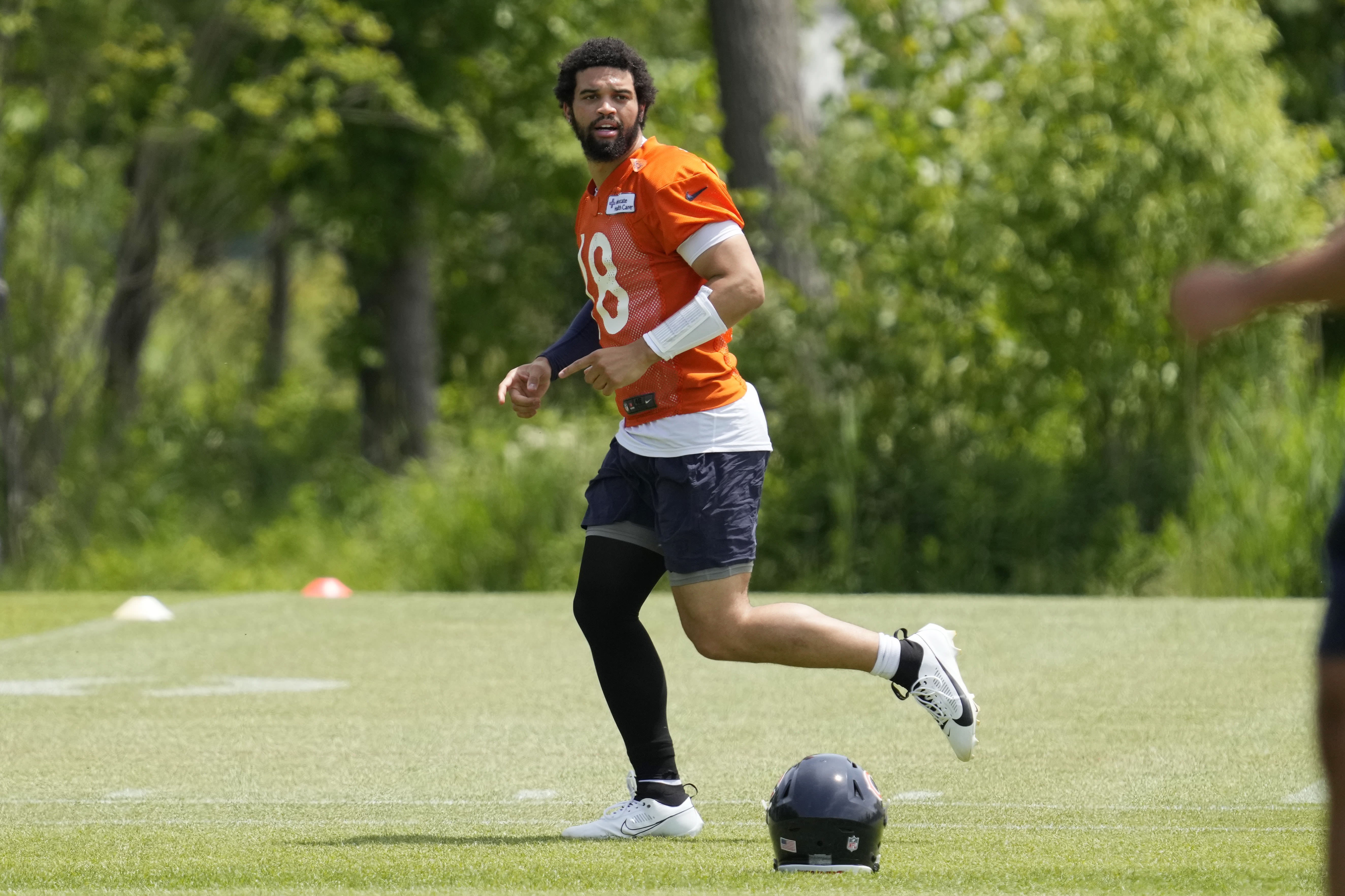 Bears QB Caleb Williams out for perfection, but realistic about where he stands at end of minicamp