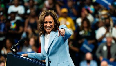 Kamala Harris passes threshold needed to become Democratic presidential nominee in DNC roll call vote