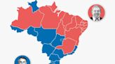 El mapa electoral de Brasil: cómo fue el voto por Lula y Bolsonaro en los distintos estados