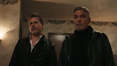 George Clooney and Brad Pitt reunite in the trailer for hitman buddy comedy movie Wolfs – and it'll come to Apple TV Plus