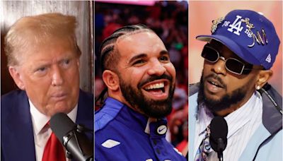 Trump weighs in on Drake vs Kendrick beef in Logan Paul podcast interview