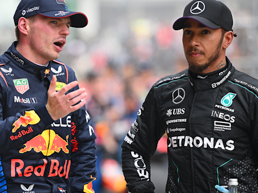 Lewis Hamilton jabs at Max Verstappen with swipe at Red Bull rival's Hungarian GP radio rage