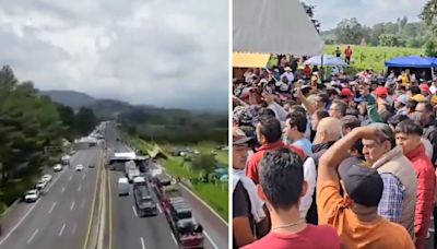 ¡50 horas de bloqueo! Autos y trailers siguen varados en la autopista México- Puebla | últimas noticias en vivo