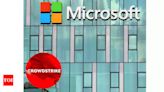 Microsoft offers fix for laptops affected by CrowdStrike update - Times of India