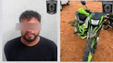 Arrestaron a motociclista con marihuana en Parral