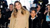 Ellen Pompeo steps out with daughter Sienna May for New York Fashion Week